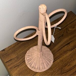 Wicker Hand Towel Rack